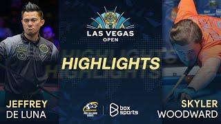 Skyler Woodward vs Jeffrey De Luna | Highlights | Alfa Las Vegas 10-Ball Open 2023 | Ngày 1