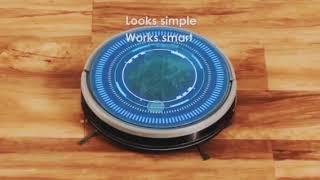 Mamibot EXVAC660 Robotic Vacuum and Mop Cleaner 2000Pa Super Power Suction Compatible with Alexa and