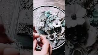 Миксмедиа скрапбукинг. Подробный мастер класс на канале. Mixed media scrapbooking