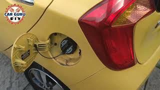 How To Open Fuel Door / Flap, KIA PICANTO / KIA MORNING #CarGuruDIY