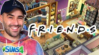 ¡Recreo el piso de FRIENDS de Mónica y Rachel en Los Sims 4!  (O lo intento...)