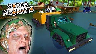 В БАБКИНОЙ ДЕРЕВНЕ НАВОДНЕНИЕ !!! МУЛЬТИК в Scrap Mechanic !!! СКРАП МЕХАНИК !!!