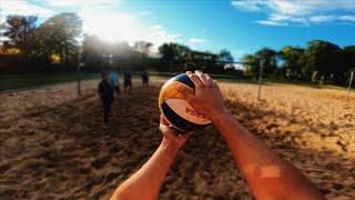  Beach Volleyball First Person (POV) | كرة الطائرة الشاطئية منظور اللاعب