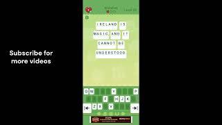 Cryptogram Saint Patricks day Chapter 5 Level 29 | Cryptogram Saint Patricks day Event Answers