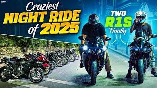 THIS R1 IS A ROCKET. NIGHT RIDE | TELUGU MOTOVLOG | SABUSPEC | ASHIK SABU.