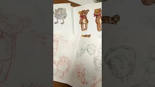 How i create illustrations for book spreads #illustration #drawing #art