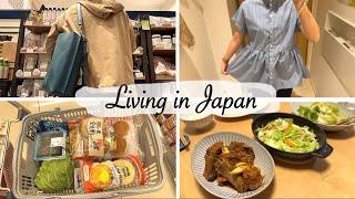window shopping, buy a new cloth, Kimchi braised spare ribs for dinner | japan vlog