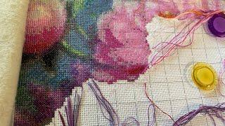 Cross Stitch Tutorial: New Colourflow Parking Method