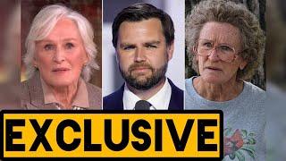 Glenn Close Reacts to J.D. Vance’s Political Shift: ‘I Don’t Know What Happened’