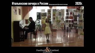 TU 1379 2020 Итальянские вечера в России Festival&Contest, Zhuravleva Daria