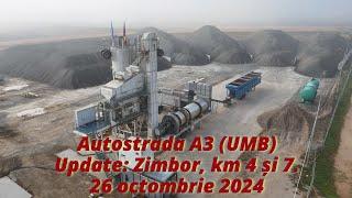 Autostrada A3 (UMB), update Zimbor, km 4 și 7