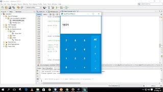 Make a Calculator In JavaFX Netbeans Part  2 (Coding)