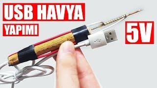 Evde Lehim makinesi (Havya) nasıl yapılır? Havya Yapımı, Ev Yapımı Kolay Havya, 5V Lehim Makinesi