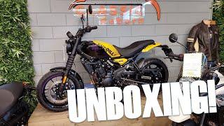 UNBOXING ROYAL ENFIELD GUERRILLA 450