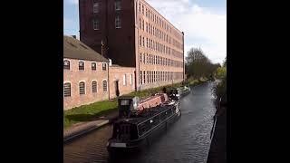 Man in a Canal Boat | Two Dogs | Passing the Old Mill | Fazeley | Tamworth | Narrowboat |