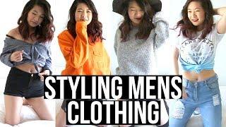 HOW TO STYLE MENS/BOYFRIEND CLOTHING  | Eva Chung