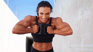 Grip STRENGTH! Melissa Bumstead Female Bodybuilder