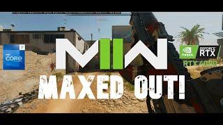 Modern Warfare 2 Invasion MAXED OUT! RTX 4090 13700k 32:9