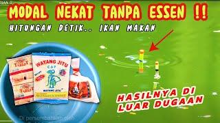 UMPAN PENANGKAL ESSEN ‼️UMPAN IKAN MAS TANPA ESSEN LANGSUNG KITA TES HASILNYA DI LUAR DUGAAN LAWAN‼️