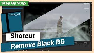 How to Remove Black Background | Shotcut Tutorial