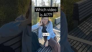 Can YOU tell which video is AI? 