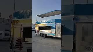 Romantic Two-Tier Food Trailer #shorts #reels #foryou #business