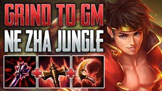 TRYING TO HIT GRANDMASTERS! Ne Zha Jungle Gameplay (SMITE Ranked Conquest)