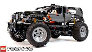 Экстремальный ЗАДНЕПРИВОДНЫЙ Внедорожник LEGO Technic 8297 – Легенды ЛЕГО Техник – Обзор №26