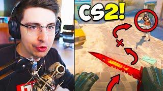 SHROUD SHOWS PERFECT MOVEMENT IN CS2! FIRST COUNTER-STRIKE 2 PRO MATCH! CSGO Twitch Clips