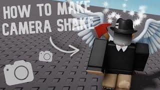 How to make Camera Shake | Roblox Studio Tutorial