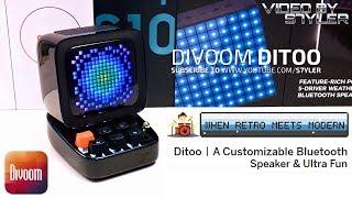 𝘿𝙞𝙫𝙤𝙤𝙢 Ditoo | Pixel Art | A Customizable Retro Style Bluetooth Speaker & Ultra Fun「S7YLER」