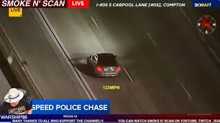 Wild Police Chase Of Murder & Burglary Suspects by LAPD #police #420 #policechase #crime