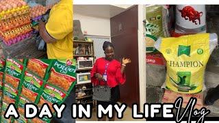 Life of a realistic African Girl | Living Alone | BACK TO SCHOOL, MARKET VLOG