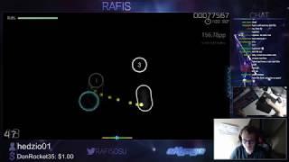 Rafis failing a 950 combo HDDTHR run on Remote Control! | Liveplay w/Chat!