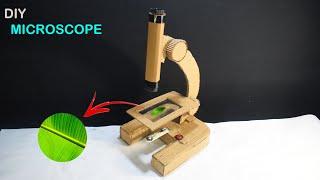 How to make microscope with cardboard - Science project model easy to make at home