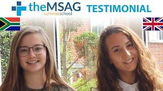 [Medicine Summer School in UK] - Kiara & Yasmine Testimonial - TheMSAG