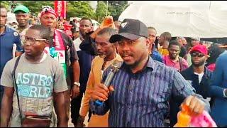 Protesters Storm Collation Centre, Accuses REC, Police & APC - Say, FG Supervising Illegality In Edo