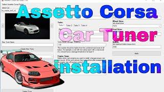 Assetto Corsa Car Tuner Installation | Tutorial