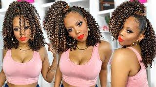  BRAIDLESS Crochet | No CORNROWS | FASTER than QUICK WEAVE | EASY & AFFORDABLE| 4C Natural Hair