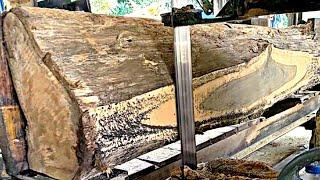 amazing unexpected discovery of the beauty of the grain in village teak wood