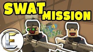 SWAT MISSION TAKE DOWN | Unturned Roleplay - Biggest berry dealers! ( EPIC BIKE CHASE )