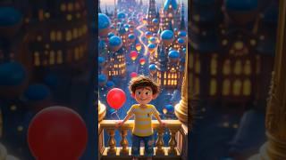 The City of Balloons #MagicalAdventure #BalloonCity #DreamBig #FantasyWorld#SkyJourney #KidsDreams