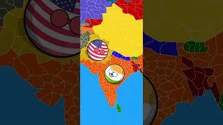 Pakistan attack a India to wear USA mask #countryballs