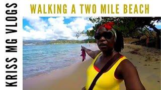 Epic Two Mile Walk Of Grand Anse Beach in Grenada!