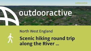Flyover video: Scenic hiking round trip along the River Medlock on May 21, 2025