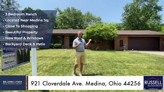 FOR SALE  Medina Ohio Ranch - WALKTHROUGH TOUR - 921 Cloverdale Ave.