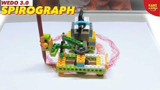 Lego WEDO 2.0 Drawing machine. Lego Spirograph wedo. Assembly instructions