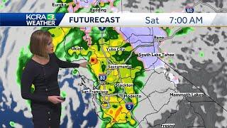 Northern California wind, rain and snow forecast | Dec. 13 update at noon