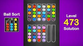 Ball Sort Puzzle Solution Level 473