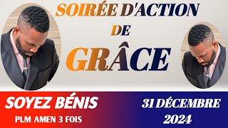 SOIRÉE D'ACTION DE GRÂCE| 31 DÉCEMBRE 2024| RTG| HAINES CITY, FL| PLM AMEN 3 FOIS.....